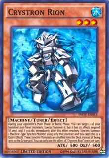 Crystron Rion [INOV-ENSE3] Super Rare