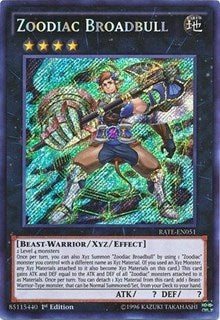 Zoodiac Broadbull [RATE-EN051] Secret Rare