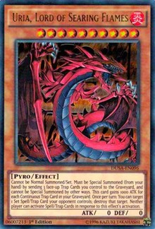 Uria, Lord of Searing Flames [DUSA-EN096] Ultra Rare