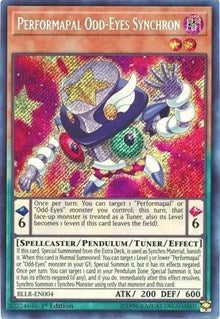 Performapal Odd-Eyes Synchron [BLLR-EN004] Secret Rare