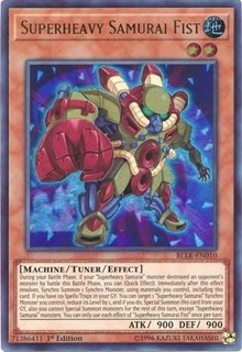 Superheavy Samurai Fist [BLLR-EN010] Ultra Rare