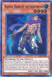 Raiden, Hand of the Lightsworn [BLLR-EN042] Ultra Rare