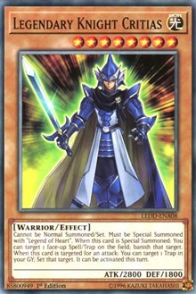 Legendary Knight Critias [LEDD-ENA08] Common