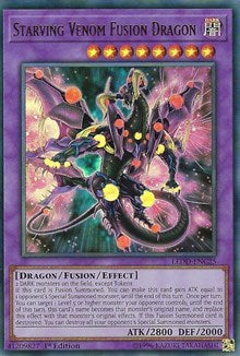 Starving Venom Fusion Dragon [LEDD-ENC25] Ultra Rare