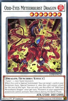 Odd-Eyes Meteorburst Dragon [LEDD-ENC31] Common