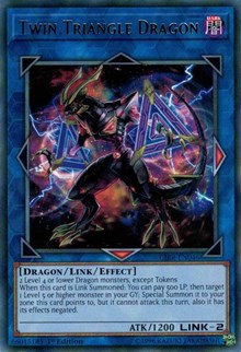 Twin Triangle Dragon [CIBR-EN046] Rare