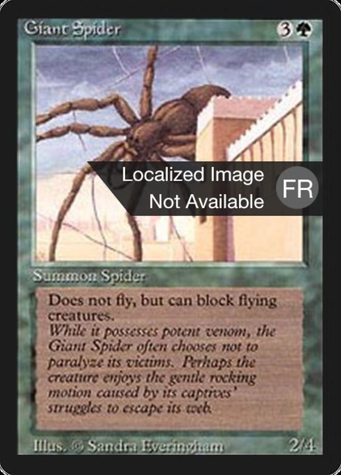 Giant Spider [Foreign Black Border]