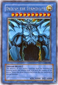 Obelisk the Tormentor (Secret Rare) [GBI-002] Secret Rare