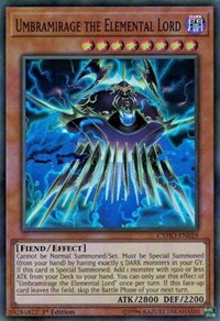 Umbramirage the Elemental Lord [CYHO-EN019] Super Rare