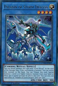 Paladin of Storm Dragon [CYHO-EN031] Rare