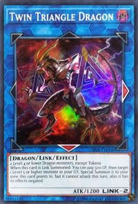 Twin Triangle Dragon [OP08-EN006] Super Rare