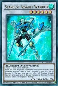 Stardust Assault Warrior [CT15-EN008] Ultra Rare