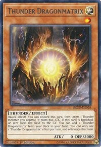Thunder Dragonmatrix [SOFU-EN018] Rare