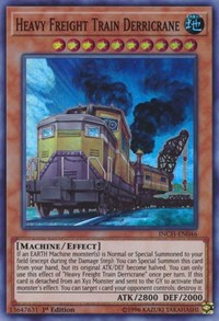 Heavy Freight Train Derricrane [INCH-EN046] Super Rare