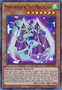 Performapal Sky Magician [INCH-EN047] Super Rare