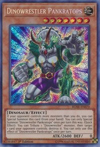 Dinowrestler Pankratops [BLHR-EN070] Secret Rare