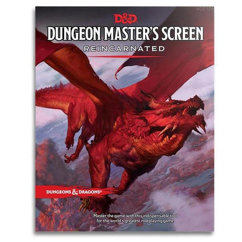 Dungeons & Dragons Dungeon Masters Screen ~ REINCARNATED