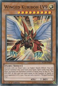 Winged Kuriboh LV9 [AC19-EN005] Super Rare