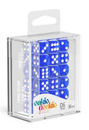 Oakie Doakie Dice Translucent - D6 12mm Blue (36)