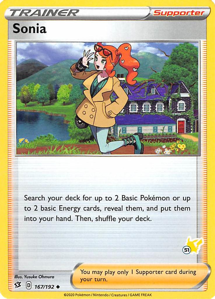 Sonia (167/192) (Pikachu Stamp