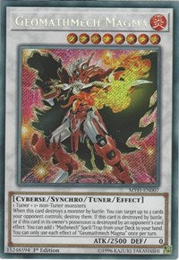 Geomathmech Magma [MYFI-EN007] Secret Rare