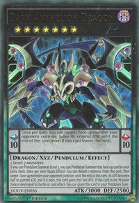 Dark Anthelion Dragon [DUOV-EN036] Ultra Rare
