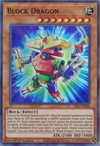Block Dragon [SESL-EN038] Super Rare