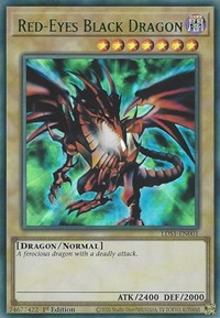 Red-Eyes Black Dragon (Green) [LDS1-EN001] Ultra Rare