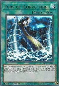 Fury of Kairyu-Shin [LDS1-EN120] Ultra Rare