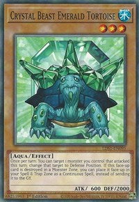 Crystal Beast Emerald Tortoise [LDS1-EN095] Common