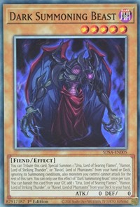 Dark Summoning Beast [SDSA-EN005] Common