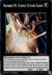 Number F0: Utopic Future Slash [BLAR-EN046] Secret Rare