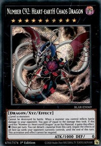 Number C92: Heart-eartH Chaos Dragon [BLAR-EN069] Secret Rare