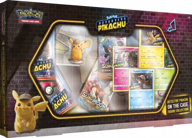 Detective Pikachu On The Case Figure Collection