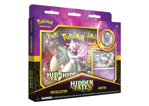 Pokemon TCG: Hidden Fates Pin Collection - Mewtwo
