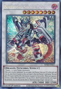 Borreload Savage Dragon [MP20-EN017] Prismatic Secret Rare