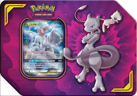 Pokemon TCG: Power Partnership Tin - Mewtwo Mew-GX