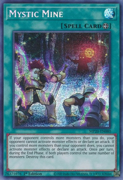 Mystic Mine [MP20-EN080] Prismatic Secret Rare