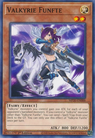 Valkyrie Funfte [MP20-EN088] Common