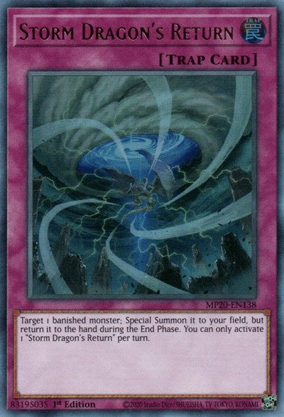 Storm Dragon's Return [MP20-EN138] Ultra Rare