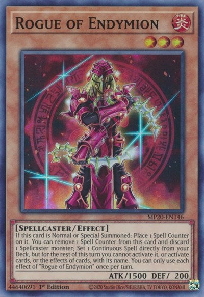 Rogue of Endymion [MP20-EN146] Super Rare