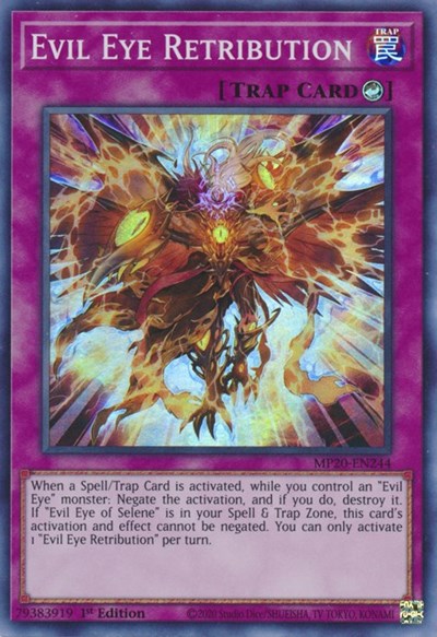 Evil Eye Retribution [MP20-EN244] Super Rare