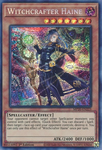 Witchcrafter Haine [MP20-EN223] Prismatic Secret Rare