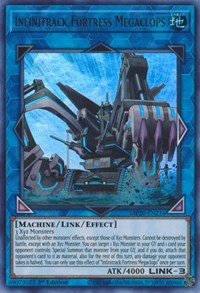 Infinitrack Fortress Megaclops [MP20-EN216] Ultra Rare