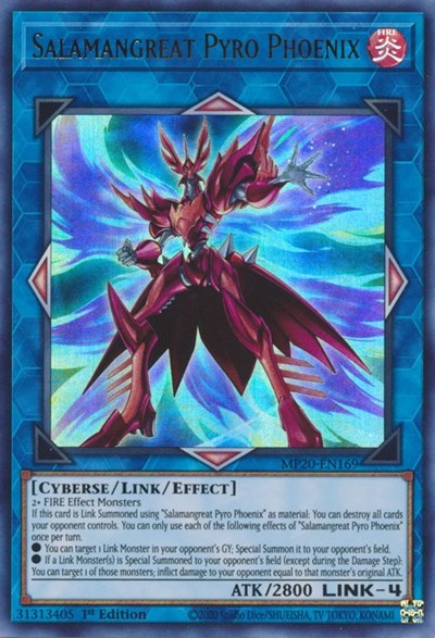 Salamangreat Pyro Phoenix [MP20-EN169] Ultra Rare