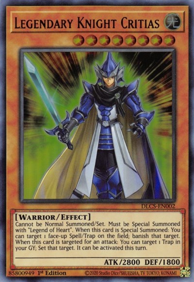 Legendary Knight Critias [DLCS-EN002] Ultra Rare