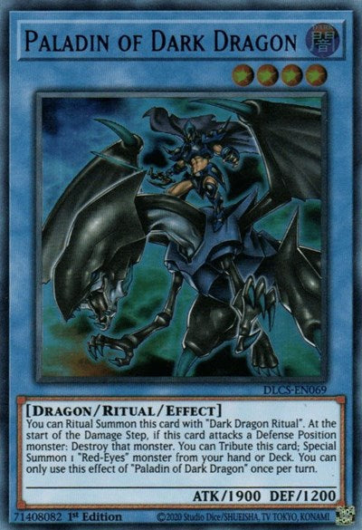 Paladin of Dark Dragon [DLCS-EN069] Ultra Rare