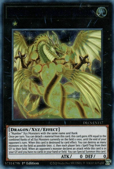 Number 100: Numeron Dragon [DLCS-EN117] Ultra Rare