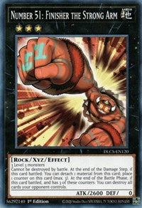 Number 51: Finisher the Strong Arm [DLCS-EN120] Common