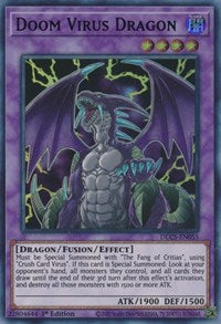 Doom Virus Dragon (Green) [DLCS-EN055] Ultra Rare